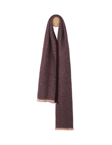 Elvang Denmark Edinburgh schal Scarf Nude/chocolate