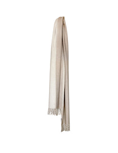 Elvang Denmark His and Her schal Scarf Beige/white