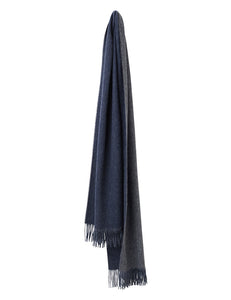 Elvang Denmark His and Her schal Scarf Navy/grey