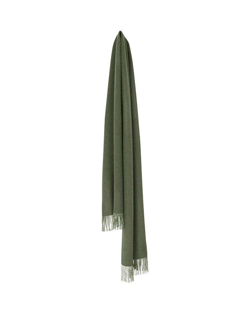 Elvang Denmark His and Her schal Scarf Army/light green