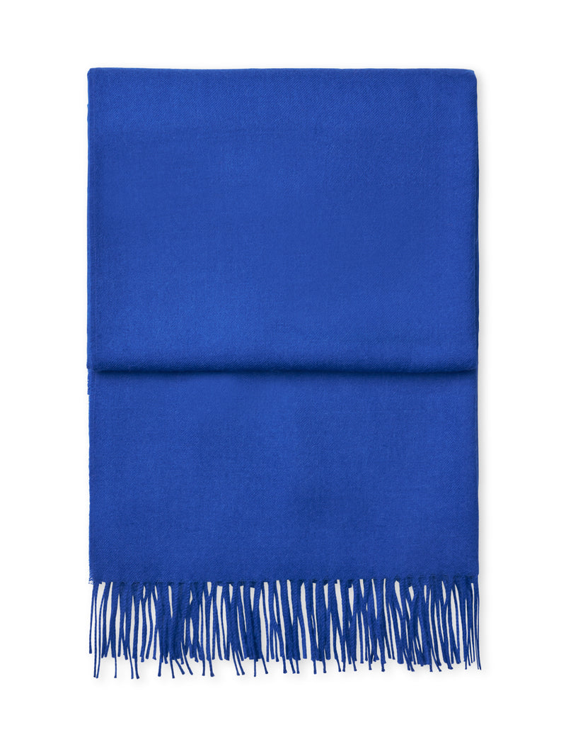 Elvang Denmark Luxury Decke Throw Cobolt blue