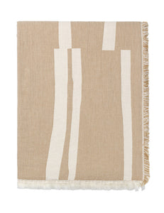 Elvang Denmark Lyme Grass Decke Throw Beige