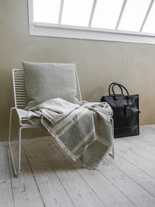 Elvang Denmark Lyme Grass Decke Throw Green