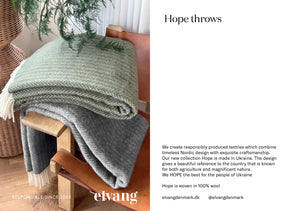 Elvang Denmark Postcard Hope Marketing material
