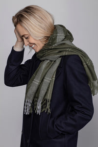 Elvang Denmark Stockholm schal Scarf Army