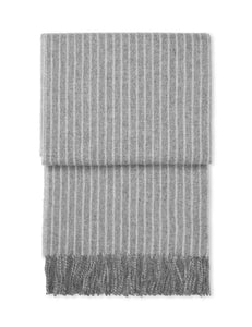 Elvang Denmark Stripes Decke Throw Grey