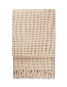 Elvang Denmark Basket Decke Throw Beige