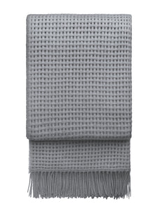 Elvang Denmark Basket Decke Throw Light grey