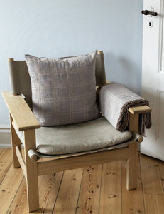 Elvang Denmark Dahlia Kissenbezug 50x50 cm Cushion Brown