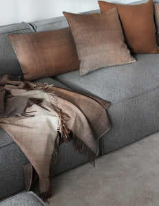 Elvang Denmark Horizon Kissenbezug 50x50 cm Cushion Camel
