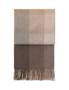 Elvang Denmark Inca Stones Decke Throw Brown