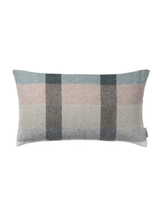 Elvang Denmark Intersection Kissenbezug 30x50 cm Cushion Green/white/grey