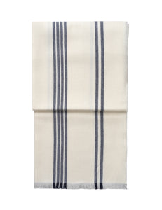 Elvang Denmark Lines Decke Throw Blue