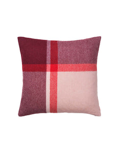 Elvang Denmark Manhattan Kissenbezug 50x50 cm Cushion Bordeaux/red
