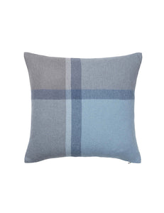 Elvang Denmark Manhattan Kissenbezug 50x50 cm Cushion Steel blue/dusty ocean