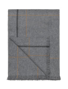 Elvang Denmark Square Decke Throw Light grey