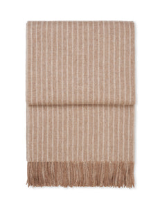 Elvang Denmark Stripes Decke Throw Camel