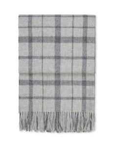 Elvang Denmark Tweed Decke Throw Grey