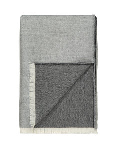 Elvang Denmark Venice Decke Throw White/grey